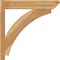 Ekena Millwork Thorton Slat Rough Sawn Outlooker, Western Red Cedar, 6"W x 28"D x 28"H OUT06X28X28THR06RWR - alternate 3